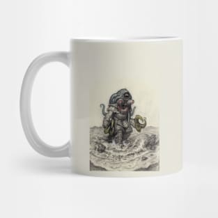 Water Kaiju (With Background) Mug